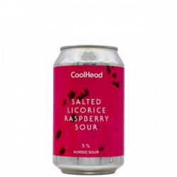 CoolHead Brew – Salted Licorice Raspberry Sour - Rebel Beer Cans