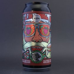 Amundsen - Raspberry Custard Berliner - 0.5% (440ml) - Ghost Whale