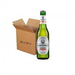 Clausthaler Sin Alcohol Caja 24 x 33 cl. - Decervecitas.com