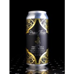 Phase Three  Double Pineapple Chantilly  Milkshake DIPA Ananas Vanille  9% - Quaff Webshop