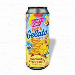 Funky Fluid Free Gelato: Passionfruit, Mango & Peach