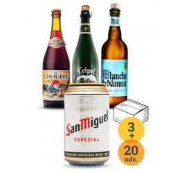 San Miguel + Momento Gourmet Belga - Escerveza