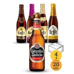 Estrella Galicia + Gama Leffe - Escerveza