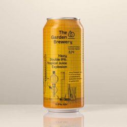 The Garden Brewery Hazy Double IPA: Tropical Juice Explosion