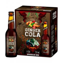 Appenzeller Ginger Cola 2.4% - 6 x 33 cl EW Flasche - Pepillo