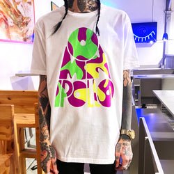 Omnipollo Neon tricolor logo t-shirt - Omnipollo