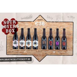 Brouwerij ’t Verzet Verzet - Sour Lovers Box - 12 flesjes - Brouwerij ’t Verzet