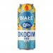Okocim Białe z morelą 0% 500 ml puszka DRS 