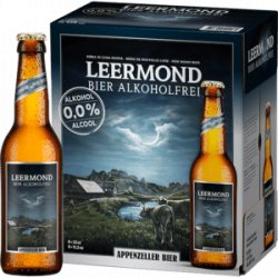 Appenzeller Leermond Bier alkoholfrei 6 x 33 cl EW Flasche - Pepillo