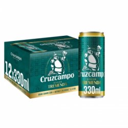 Cerveza Cruzcampo Tremenda pack de 12 latas de 33 cl. - Carrefour España