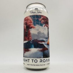 Here Today  Navy Strength Right To Roam Hazy Blueberry IPA Can - Bottleworks