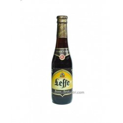 Leffe Brune.  Cerveza negra de abadía belga, botella 33 cl. - Cervetri