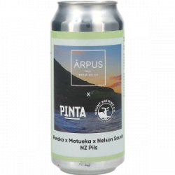 Ārpus Brewing Co. Ārpus X PINTA X Mount Brewing Co Riwaka X Motueka X Nelson Sauvin NZ Pils Ārpus Brewing Co. Ārpus X PINTA X Mount Brewing Co Riwaka X Motueka X Nelson Sauvin NZ Pils