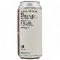 Boundary Brewing  You Guys Give Up? - Rebel Beer Cans