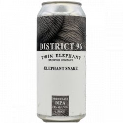 District 96 Beer Factory  Elephant Snake - Rebel Beer Cans