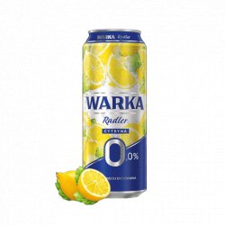 WARKA 0.0 Alcohol-Free Lemon Radler from Poland - 16.9oz - Proofnomore