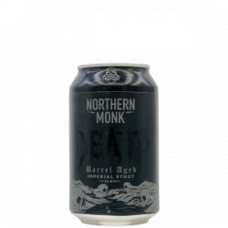 Northern Monk  BARREL-AGED DEATH  IMPERIAL STOUT - Rebel Beer Cans