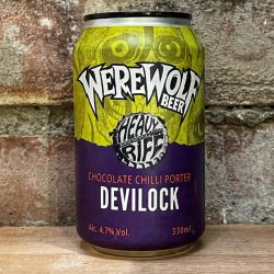 Werewolf Devilock Chocolate Chilli Porter 4.7% (440ml) - Caps and Taps