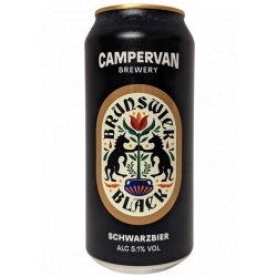 Campervan Brewery Schwarzbier Brunswick Black 440ml - Inverurie Whisky Shop