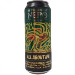 Nepomucen  All About IPA 9th years of NEPO 50cl - Beermacia