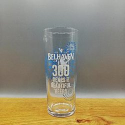 Glass - BELHAVEN 300 YEARS Pint 568ml - Goblet Beer Store
