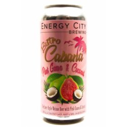 Energy City Bistro Cabana Pink Guava & Coconut - Acedrinks