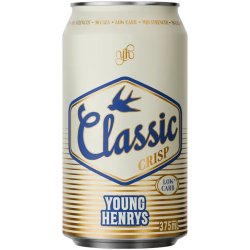 Young Henrys Classic Crisp 375ml - BoozeBud