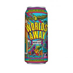 Flying Monkeys Worlds Away Modern Lager 4.7% - Flying Monkeys Craft Brewery