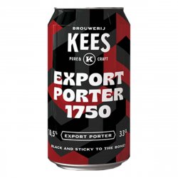 Kees Export Porter 1750 10.5alc 33cl - Dcervezas