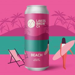 Lakes Brew Co, Beach, DDH IPA, 6.5%, 440ml - The Epicurean