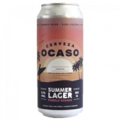 Ocaso Summer Lager Pomelo Rosado 0,5L - Mefisto Beer Point