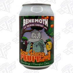 Behemoth Brewing Company Low Hanging Fruit: Blood Orange & Passionfruit Edition - Beer Force