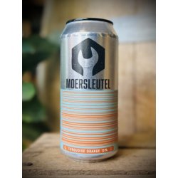 Moersleutel Craft Brewery Barcode: Turquoise Orange