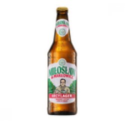 Miłosław & Makłowicz: ArcyLager - butelka 500 ml - Piwne Mosty - Stu Mostow