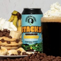 Northern Monk  Stacks [6% Choc Chip, Banana, Whipped Cream Pancake Stout] - Red Elephant