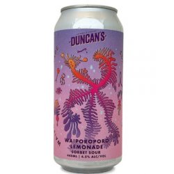 Duncan's Waiporoporo Lemonade Sorbet Sour 440mL - The Hamilton Beer & Wine Co