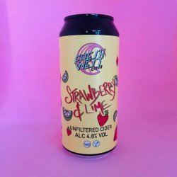 Tenby Brewing Co Fresh West - Strawberry & Lime