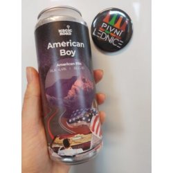 Magic Road American Boy 10°4,4% 0,5l - Pivní lednice