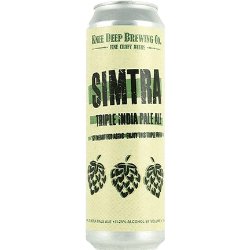 Knee Deep Brewing Company Simtra Triple IPA