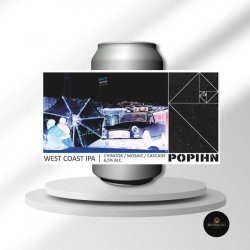 Popihn WEST COAST IPA - CHINOOK / MOSAIC / CASCADE