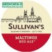 Sullivans - Red Ale - 4.0% ABV, 30l Keg (53 Pints) Sullivans - Red Ale - 4.0% ABV, 30l Keg (53 Pints)