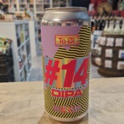 To Øl  #14 DIPA - Het Biermeisje