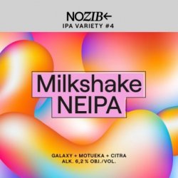 Nozib  Milkshake NEIPA 15  0,5l c - Pivo a tak