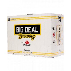 Labatt Brewing Big Deal Brewing Golden Ale - Half Time