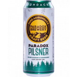 Paradox Brewery Paradox Pilsner - Half Time