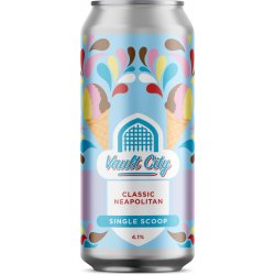 Vault City Brewing Classic Neapolitan Single Scoop Vault City Brewing Classic Neapolitan Single Scoop