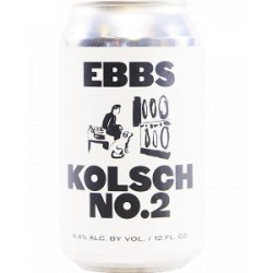 EBBS Brewing Co Kolsch No.2 - Half Time