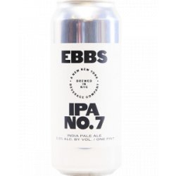 EBBS Brewing Co IPA No. 7 - Half Time