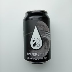 Anderson's 50 Shades of Black Baltic Porter - 330ml - 8,1% - GUN Speciaalbieren