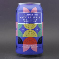 Collective Arts - Hazy Pale: Non Alcoholic - 0.4% (355ml) - Ghost Whale
